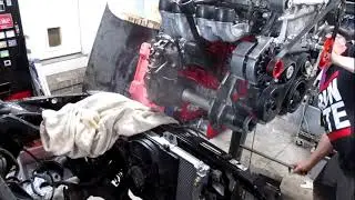 1994 Saab 9000 Project engine drop-in