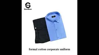 Formal Cotton Corporate Uniform from GenBaz is designed for professionals