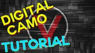 Photoshop Tutorial - Digital Camo Wallpaper  - Beginner Level