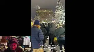 Anti ICE Protest in Anchorage Alaska