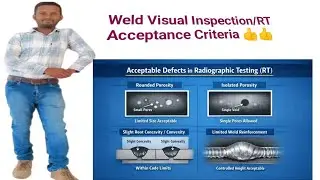 Weld visual inspection or checking in welded piping joints in हिंदी|@vickeypaswan-980 
