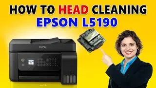 Как очистить и отфильтровать печатающую головку Epson L5190!