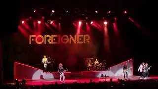 FOREIGNER....HOT BLOODED...LIVE...BRIDGEPORT,CT...8/31/21