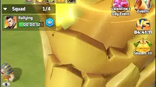 Last War Season 3: Kill the Giant Worms in less hit but hitting it while stunned!