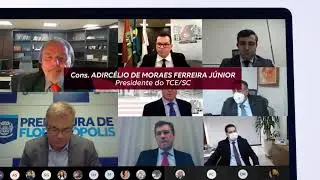 Sess&atilde;o Especial de Posse dos novos dirigentes do TCE/SC - Bi&ecirc;nio 2021/2023