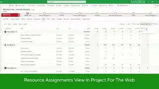 New Feature: Assignments View in Microsoft's Project For The Web