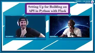 January 15, 2020: Web Frameworks: Flask -- Building an API in Python // @_clarkio || @clarkio on soc
