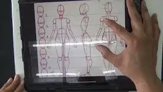 Escalas Humanas con lapiz. P1