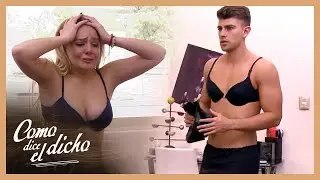 Irene sorprende a Alvaro vestido de mujer | Como dice el dicho 3/4 | Que importa el color del gato