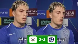 🔥 GARNACHO REACTS AFTER 2-2 DRAW WITH QARABAĞ: &ldquo;WE ARE CHELSEA &mdash; WE TRY TO WIN EVERY GAME!&rdquo; 💙⚽