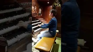 Psalm 87, gespeeld door Jurre, orgel: Nieuwe Kerk Katwijk aan Zee.