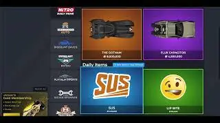 *THE GOTHAM RETURNS* Nitro Type Item Shop November 12th 2022