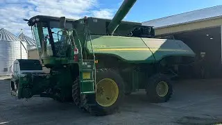 Its time for fall prep! Combine is out of hibernation!!