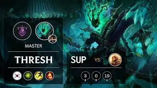 Thresh Support vs Leona - KR Master Patch 10.2
