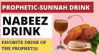 Nabeez DRINK | Islamic Sunnah Date Infused Water for Ramadan Hydration