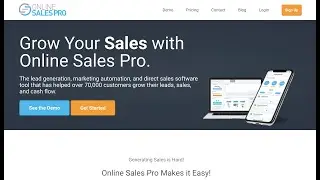 What is Online Sales Pro?  OnlineSalesPro Review & Owner.