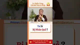 Tu L&agrave; Bị Nh&acirc;n Qủa - Giải Đ&aacute;p Thiền T&ocirc;ng T&acirc;n Diệu