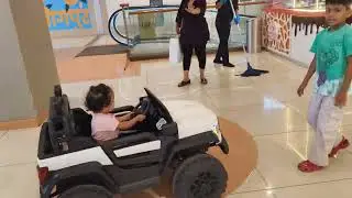 Her first ride in vr mall