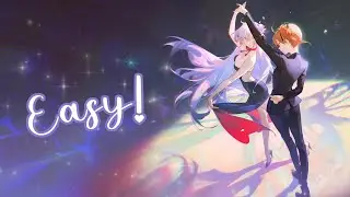 Nightcore - Easy (Hazbin Hotel) [Lyrics]