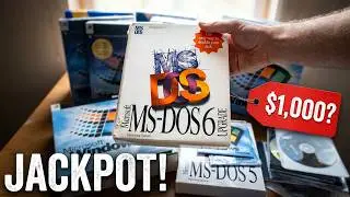 I've Bought A Ton Of Vintage Microsoft Windows Operating Systems! (Collection | Full Video)