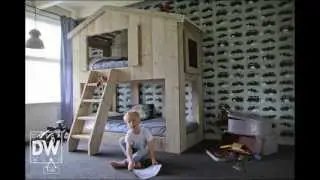 DutchWood (t)huis bed War Child - Naar huis