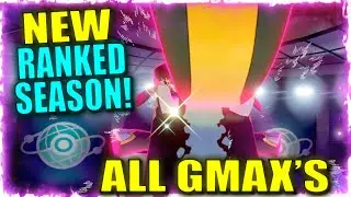 ALL Gigantamax Pokemon Usabale in Ranked Battles! Pokemon Sword and Shield Ranked Series 4!