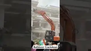Bulldozer Crackdown: MP Police Smash Bhopal Drug Mafia! 🚜💥| @TheJantaReport #shorts