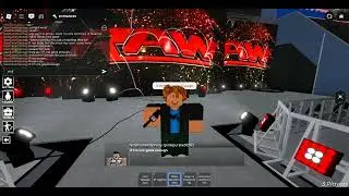 Zack Adams gets his shot in on Michael Shields (Roblox WWE Roblox Wrestling 9/10/25)