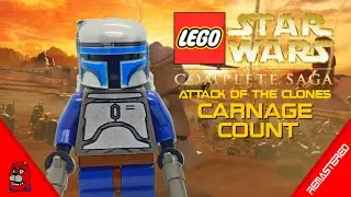 LEGO Star Wars: The Complete Saga: Attack of the Clones Carnage Count (REMASTERED)
