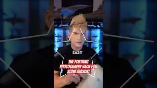 Portrait Photographer hack for the slow season!!! More gigs + more money + less busywork