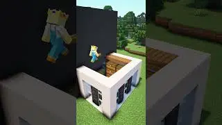 Minecraft Easy Modern House #minecraft #minecraftbuilding#minecraftbuilds #minecrafttutorial #shorts