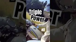 BMW R60/5 / BMW R100 RS / BMW R80 G/S - triple power 🏍️ #2 - #shorts