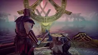 Jugando God of  War #1 en PS5