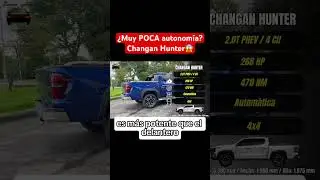 &iquest;Muy POCA autonom&iacute;a? Changan Hunter #changan #hunter #changanhunter