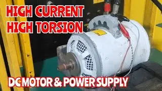 HIGH CURRENT POWER SUPPLY for HIGH TORQUE DC MOTORS