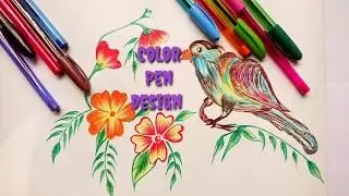 Color pen design 