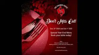 Best Year-End dinner treat for the year 2020!