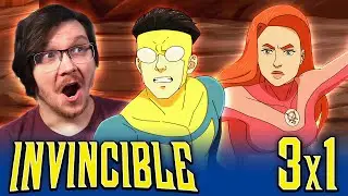 INVINCIBLE 3x1 REACTION | You're Not Laughing Now | Season 3 Premiere | Review