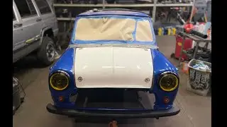 Mini Rick Fiberglass Bonnet