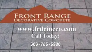 Front Range Decorative Concrete Inc. | Eaglewood CO Stamped Concrete