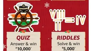 Amazon Math Riddles | Riddles | ₹5000 | Today Answers | Amazon Pay Balance | Win Amazon Pay