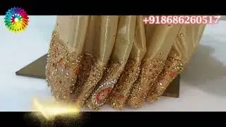 IMPORTED FABRIC DESIGNER BANARASI SAREE IN STONE WORK & ZARI WORK #ZARANGSAREE #BANARASISAREE