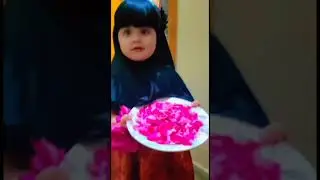 Grandma welcome after itkaaf blessings #viral #islamicknowledge