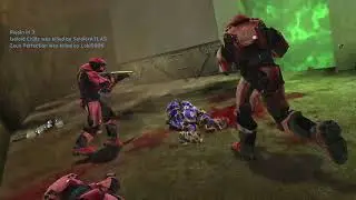 Halo CE MCC MAX Rank Shotty Snipers gameplay on Battle Creek!