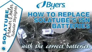 Интегрированный солнечный ночник Solatube тускнеет? ЗАМЕНИТЕ его, как профессионал.