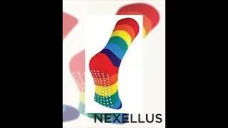 THMO - Rainbow Slipper Socks (4-7 UK)