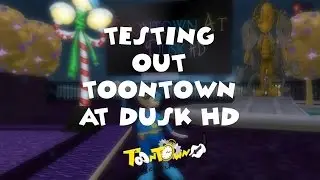 Testing Toontown At Dusk HD Content Pack on Toontown Rewritten