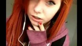 Red/orange scene hair
