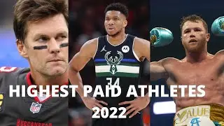 TOP 10 HIGHEST PAID ATHLETES BY FORBES 2022