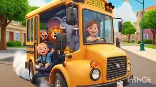 Baby on the Bus 🚌 | Popular Nursery Rhymes for Kids #viral #cartoon #youtubeshorts #baby #india 